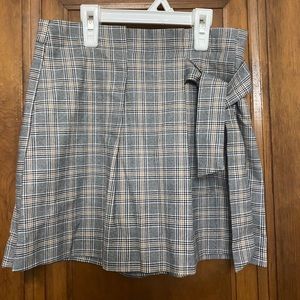 Zara kids plaid skort